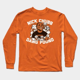 Nick Chubb Dawg Pound Long Sleeve T-Shirt
